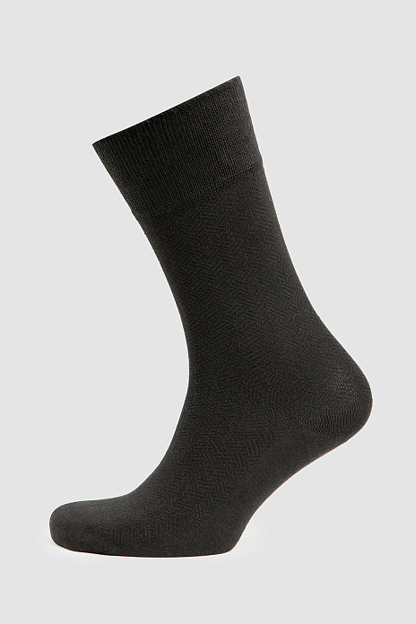 Носки с шелком, лимитированная коллекция, цвет Черный