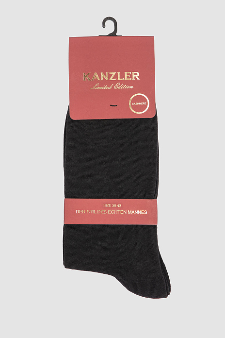 Носки с кашемиром, лимитированная коллекция, цвет Черный