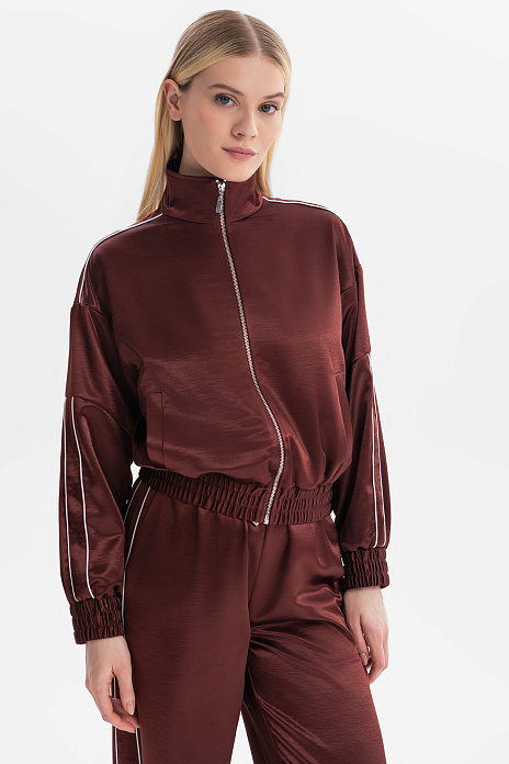 Костюм спортивный атласный, цвет 