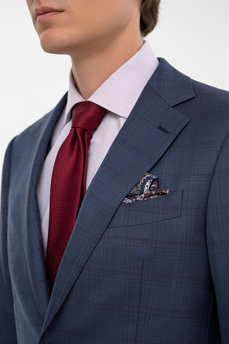 Пиджак из шерсти, устойчивой к сминанию, цвет Синий темный