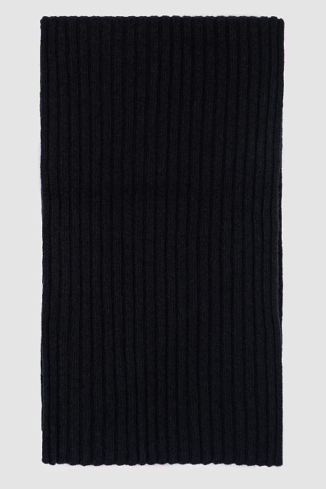 Шарф из шерсти, цвет Черный