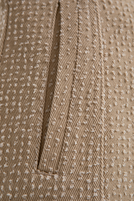 Платье из хлопка, цвет Бежевый