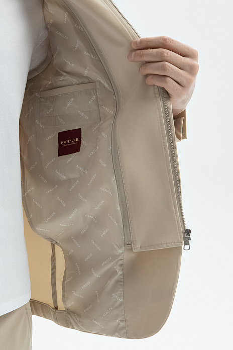 Пиджак с капюшоном, лимитированная коллекция, цвет Бежевый светлый