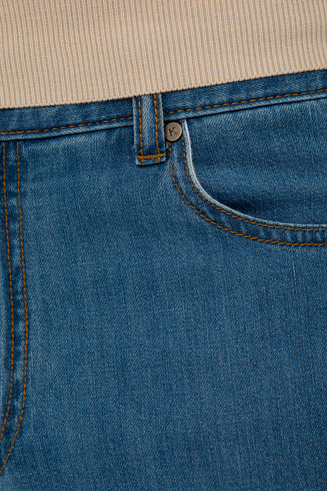 Джинсы, цвет Голубой