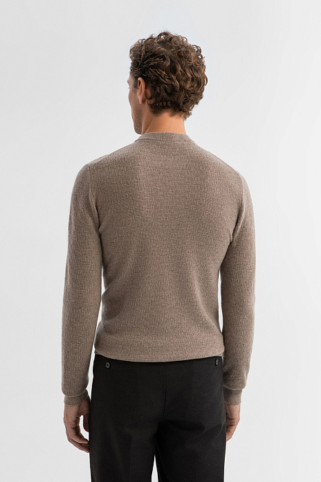 Джемпер из шерсти, цвет Мокко