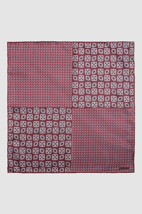 Платок нагрудный, цвет Бордовый