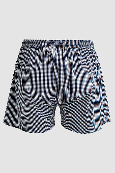 Боксеры из хлопка, цвет Голубой