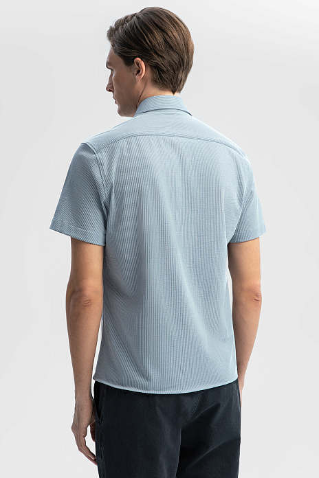 Сорочка с коротким рукавом из трикотажной ткани, цвет Серый