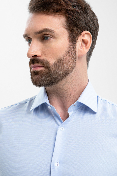 Сорочка из хлопка, цвет Голубой светлый