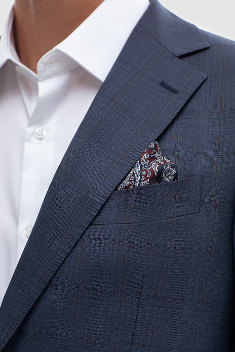 Платок нагрудный, цвет Бордовый