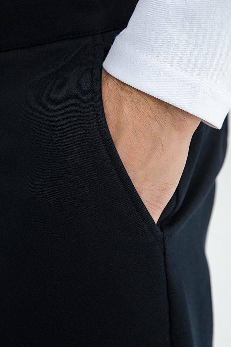 Брюки из хлопка, цвет Синий темный