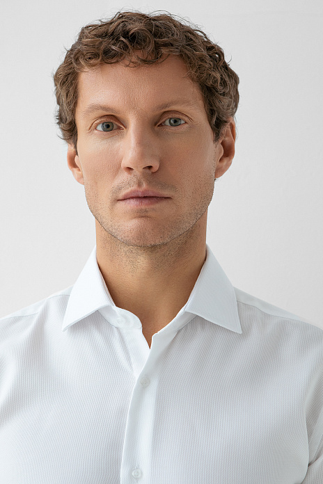 Сорочка из австрийской хлопковой ткани Getzner, цвет Белый