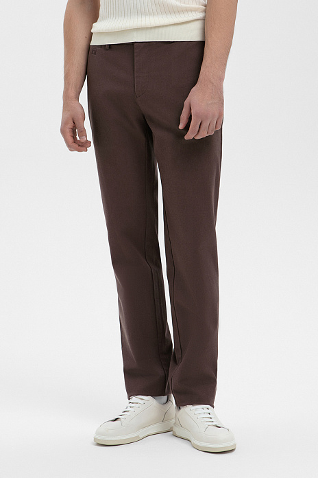 Брюки из тенсела, цвет Мокко