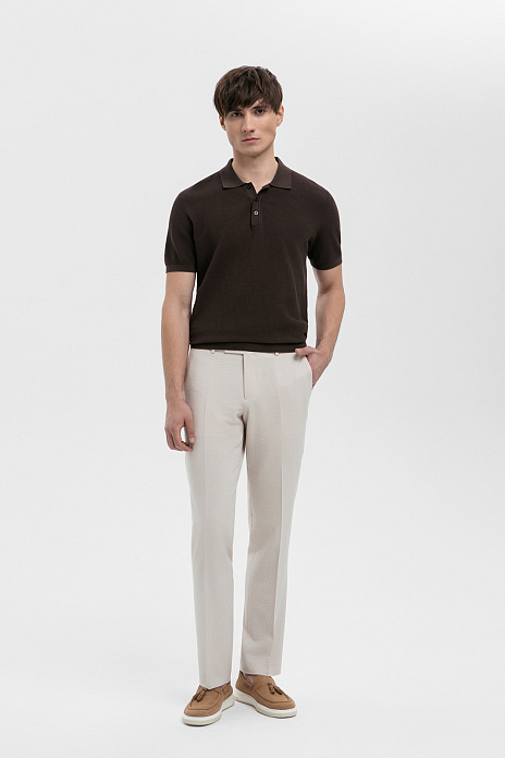 Брюки, цвет Бежевый