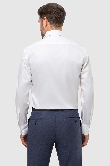 Сорочка из хлопка белая, цвет Белый