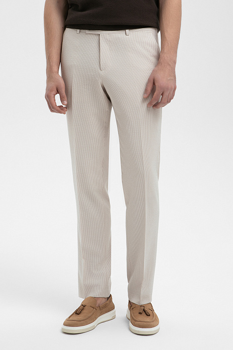 Брюки, цвет Бежевый