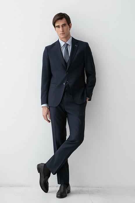 Костюм-тройка из шерсти, цвет 