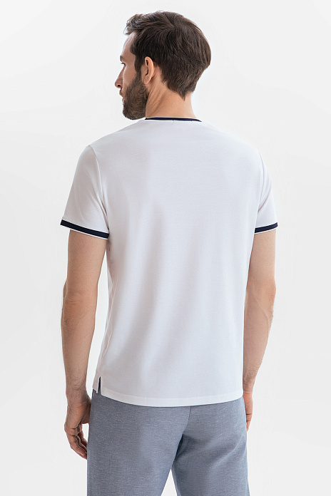 Футболка из мерсеризованного хлопка, цвет Белый