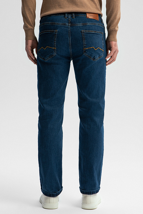 Джинсы, цвет Синий темный