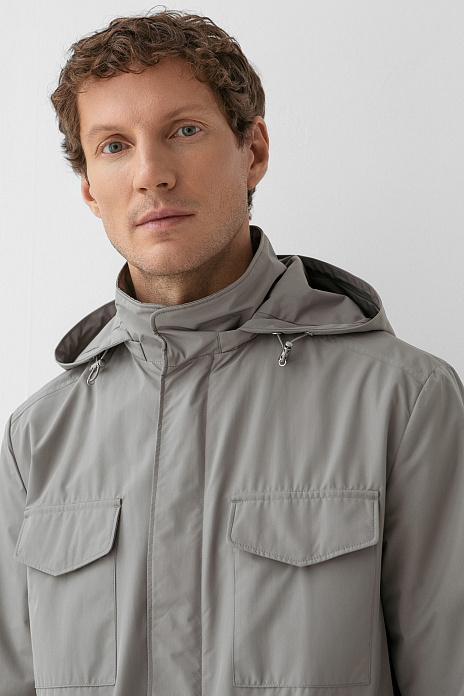 Куртка с водоотталкивающей обработкой, цвет Серый