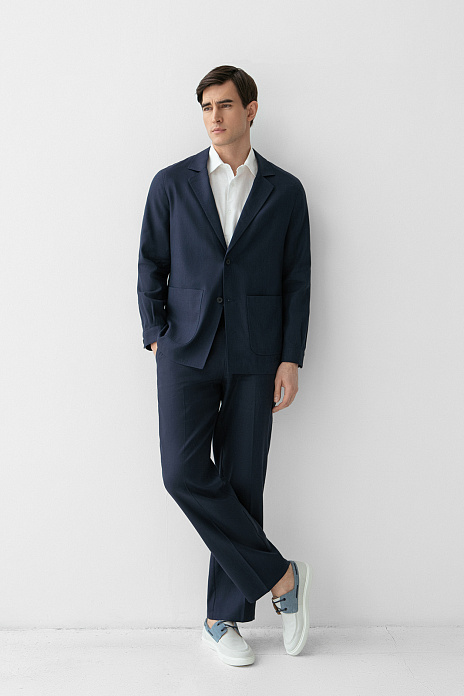 Костюм изо льна, тенсела и хлопка, цвет 