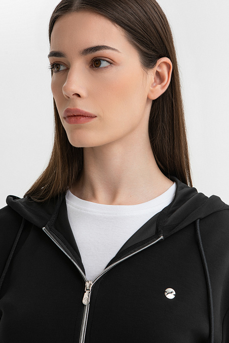 Толстовка с капюшоном, цвет Черный