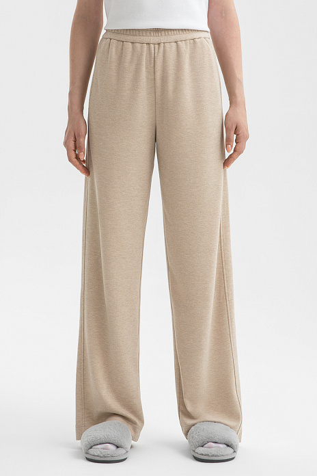 Брюки пижамные, цвет Бежевый