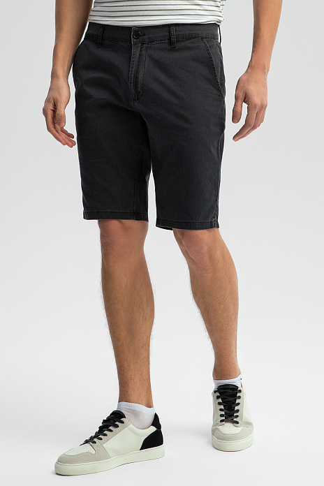 Джинсовые бермуды, цвет Серый темный