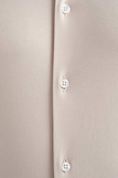 Сорочка из трикотажной хлопковой ткани, цвет Бежевый