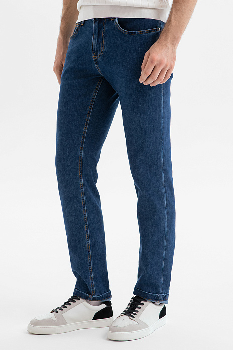 Джинсы, цвет Синий
