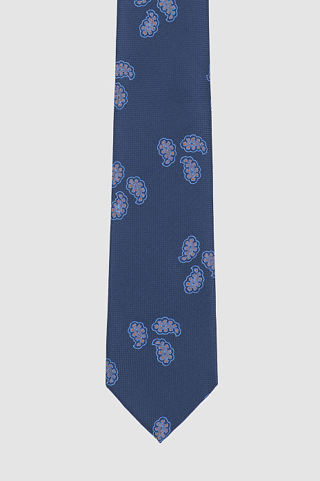 Галстук, цвет Синий темный