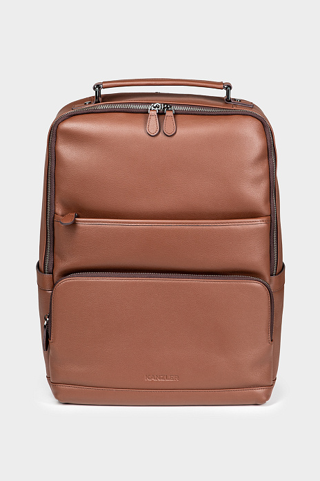 Рюкзак из натуральной кожи, цвет Коричневый